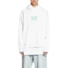 5:20 Sudadera con capucha y diseño gráfico «Blanco Verde» 674986TMVL69164