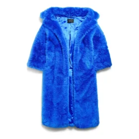 Abrigo con hombros descubiertos «Azul real» 794648TPQ234210
