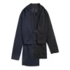 Abrigo tipo carcoat de doble manga «Negro» 790759TKP061000