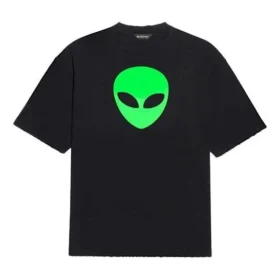 Alien para hombre, ajuste mediano, en negro 612966TJVK79113