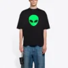 Alien para hombre, ajuste mediano, en negro 612966TJVK79113