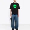 Alien para hombre, ajuste mediano, en negro 612966TJVK79113