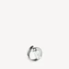 Anillo con etiqueta Saint-Germain para mujer en plata brillante Anillo con etiqueta Saint-Germain para mujer en plata brillante
