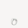 Anillo de sello Nano en plata brillante Anillo de sello Nano en plata brillante