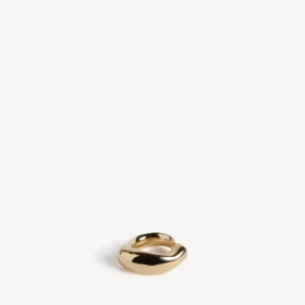 Anillo Eisa en oro brillante