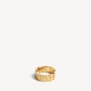 Anillo nano mini link para mujer en oro brillante