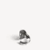 Anillo Neverlost para hombre en plata antigua