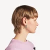 Aretes B XS para mujer en plata brillante Aretes B XS para mujer en plata brillante