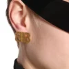 Aretes Bb 2.0 Textured Xs «Gold» 782982TZ99G0705
