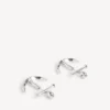Aretes de ancla en plata Aretes de ancla en plata
