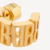 Aretes de aro nano para mujer en oro brillante Aretes de aro nano para mujer en oro brillante