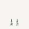 Aretes Melrose B XS para hombre en plata antigua Aretes Melrose B XS para hombre en plata antigua