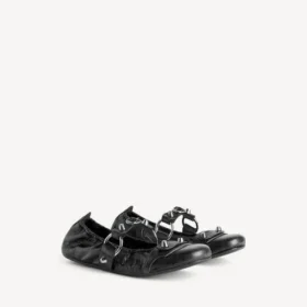 bailarinas urbanas para mujer en negro plateado 2 280x280 - Bailarinas urbanas para mujer en negro/plateado
