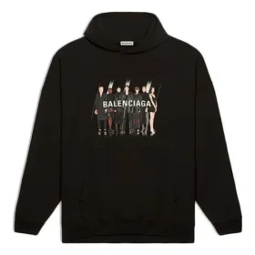 Balenciaga auténtico, talle grande, negro 620947TIVA21000