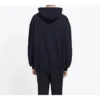 Balenciaga BB para hombre con logo impreso en el pecho, negro 556143TDV521000