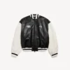 Balenciaga | Chaqueta universitaria de colaboración con la NBA en negro/blanco Balenciaga | Chaqueta universitaria de colaboración con la NBA en negro/blanco