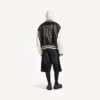 Balenciaga | Chaqueta universitaria de colaboración con la NBA en negro/blanco Balenciaga | Chaqueta universitaria de colaboración con la NBA en negro/blanco
