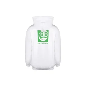 Balenciaga para hombre, BBLogo blanco, respetuoso con el medio ambiente, 570811THV649000