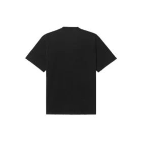 Balenciaga para hombre, camiseta de manga corta con diseño de la banda alemana Rammstein, color negro, 651795TLV511000