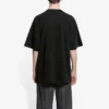Balenciaga para hombre, camiseta de manga corta con diseño de la banda alemana Rammstein, color negro, 651795TLV511000