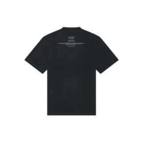 Balenciaga para hombre, colección Otoño-Invierno 2021, Couture Alphabet, cuello redondo, manga corta, negro 651795TJV901070 Balenciaga para hombre, colección Otoño-Invierno 2021, Couture Alphabet, cuello redondo, manga corta, negro 651795TJV901070