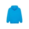 Balenciaga para hombre, colección Otoño-Invierno 2021, sudadera con capucha y logo, manga larga, azul, 570811TIV557560