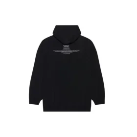 Balenciaga para hombre, colección Otoño-Invierno 2021, sudadera holgada con capucha y mangas largas, color negro, 651799TJV910107 Balenciaga para hombre, colección Otoño-Invierno 2021, sudadera holgada con capucha y mangas largas, color negro, 651799TJV910107
