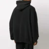 Balenciaga para hombre con estampado de letras, estilo casual, negro 641679TJV931070