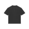 Balenciaga para hombre con estampado de letras, manga corta, negro 612966TJVD91034