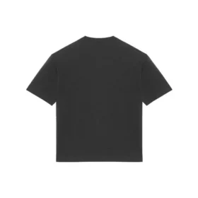 Balenciaga para hombre con estampado de letras, manga corta, negro 612966TJVD91034
