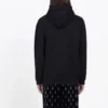 Balenciaga para hombre con estampado de letras y logotipo, negro, 570811TGV701000