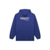 Balenciaga para hombre con estampado del logotipo, clásico azul marino 600583TIV531195