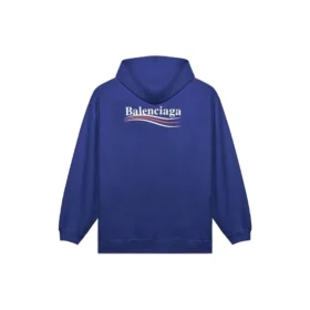 Balenciaga para hombre con estampado del logotipo, clásico azul marino 600583TIV531195
