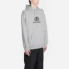 Balenciaga para hombre con estampado del logotipo, gris 570811THV781300