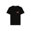 Balenciaga para hombre con logo en el pecho, cuello redondo y manga corta, negro 620967TIV791000