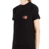 Balenciaga para hombre con logo en el pecho, cuello redondo y manga corta, negro 620967TIV791000