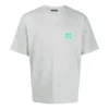 Balenciaga para hombre, con logo impreso en el pecho, manga corta, gris 594579THV631300
