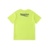 Balenciaga para hombre con logo pequeño, cuello redondo y manga corta, amarillo 620967TJVF77110