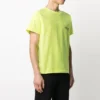 Balenciaga para hombre con logo pequeño, cuello redondo y manga corta, amarillo 620967TJVF77110