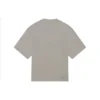 Balenciaga para hombre con logotipo Mosaic BB Alphabet, de manga corta, gris, con agujeros y efecto desgastado 651795TKVF58174