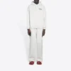 Balenciaga para hombre con patrón de letras de Political Campaign bordado, blanco, 600583TKVI99084