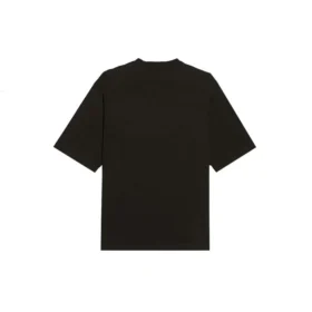 Balenciaga para hombre, diseño retro holgado, manga corta, negro 620969TIV791000 Balenciaga para hombre, diseño retro holgado, manga corta, negro 620969TIV791000