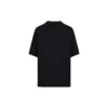Balenciaga para hombre, estampado BLogo, manga corta, negro 612966TJVD61000