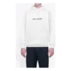 Balenciaga para hombre, logotipo creativo en el pecho, estilo retro, blanco 570811TIV519040