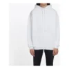 Balenciaga para hombre, parte trasera con logo grande, estampado de color sólido, blanco 508184TYK549000