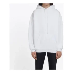 Balenciaga para hombre, parte trasera con logo grande, estampado de color sólido, blanco 508184TYK549000 Balenciaga para hombre, parte trasera con logo grande, estampado de color sólido, blanco 508184TYK549000