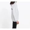 Balenciaga para hombre, parte trasera con logo grande, estampado de color sólido, blanco 508184TYK549000