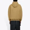 Balenciaga para hombre, sudadera con estampado de laurel, color caqui, 570811TIV259605