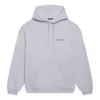 Balenciaga para hombre, temporada otoño-invierno 2021, estampado con logotipo, manga larga, gris, 600583TIV841167
