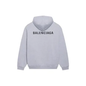 Balenciaga para hombre, temporada otoño-invierno 2021, estampado con logotipo, manga larga, gris, 600583TIV841167 Balenciaga para hombre, temporada otoño-invierno 2021, estampado con logotipo, manga larga, gris, 600583TIV841167
